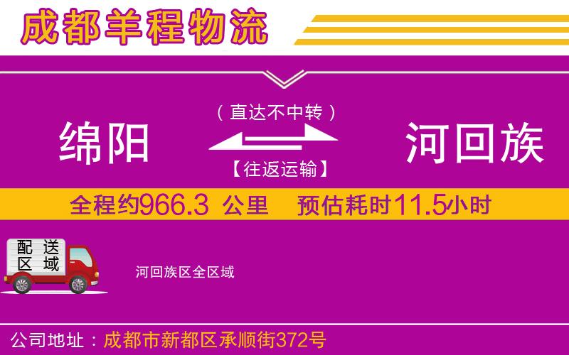 綿陽到瀍河回族區(qū)物流公司