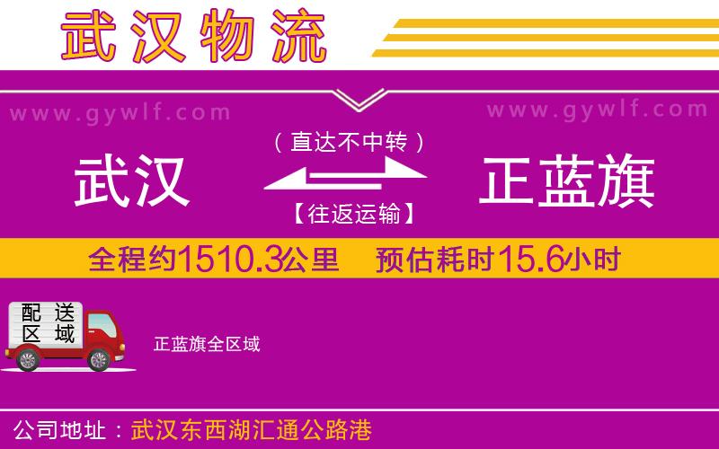 武漢到正藍旗物流專線