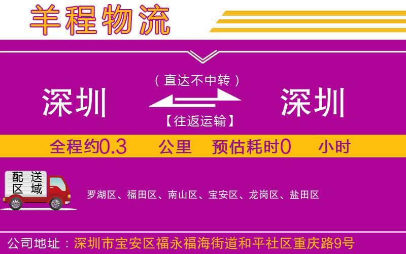 深圳到深圳貨運(yùn)公司