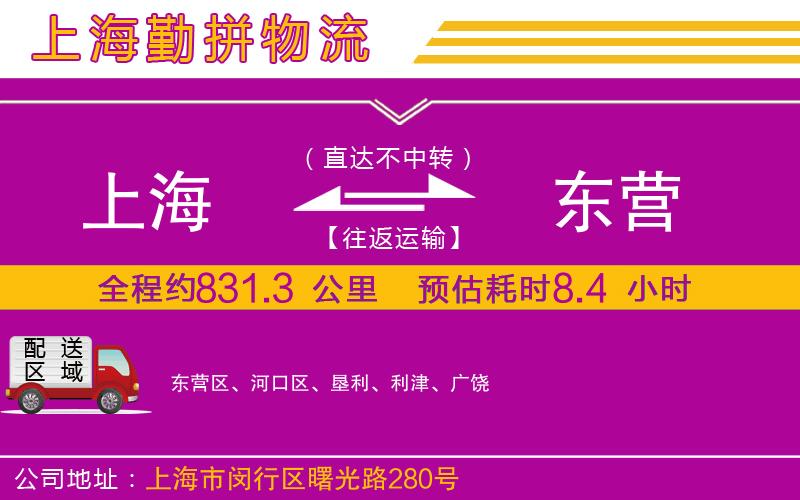 上海到東營貨運(yùn)公司