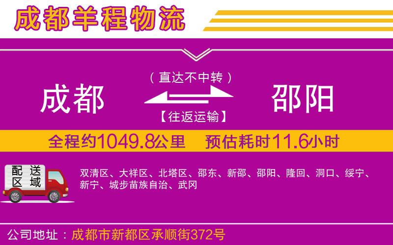 成都至邵陽貨運(yùn)