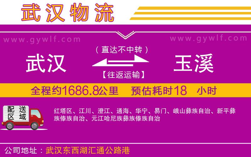 武漢到玉溪物流公司