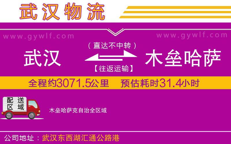 武漢到木壘哈薩克自治貨運(yùn)公司