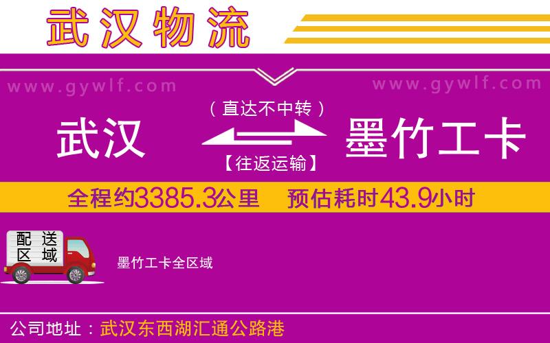 武漢到墨竹工卡貨運公司
