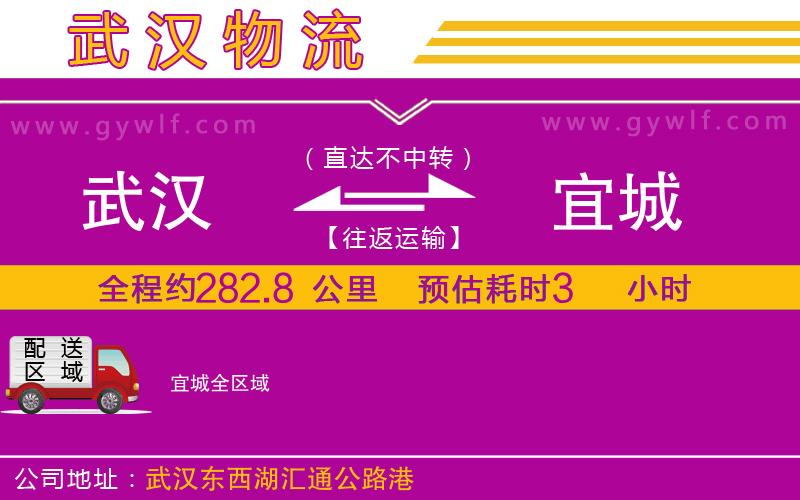 武漢到宜城物流專線