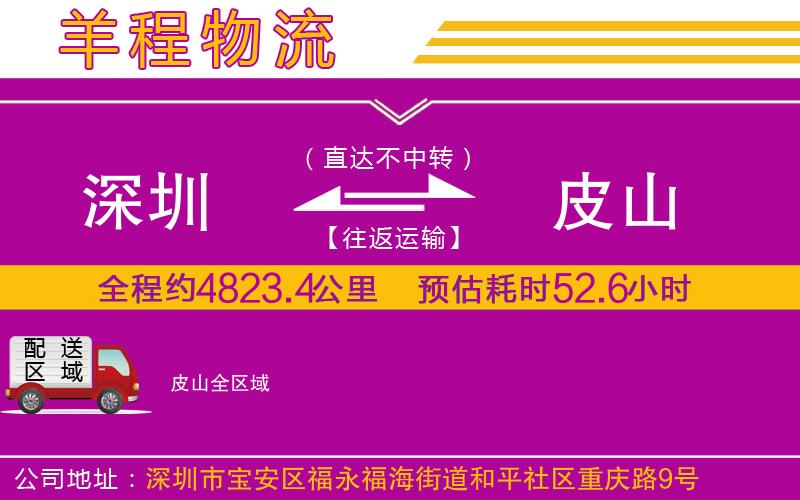 深圳到皮山貨運(yùn)公司