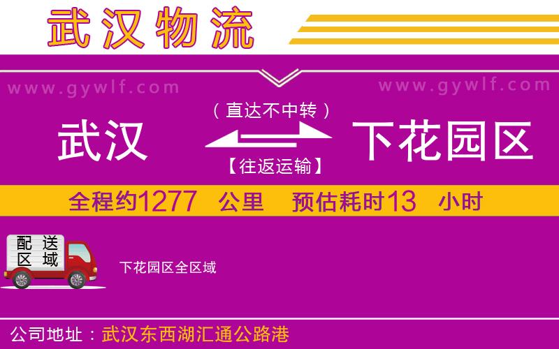 武漢到下花園區(qū)物流專線