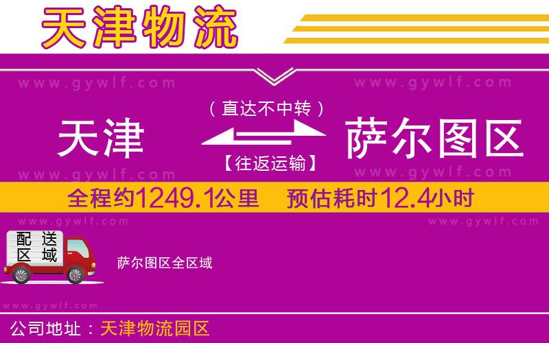 天津到薩爾圖區(qū)物流公司