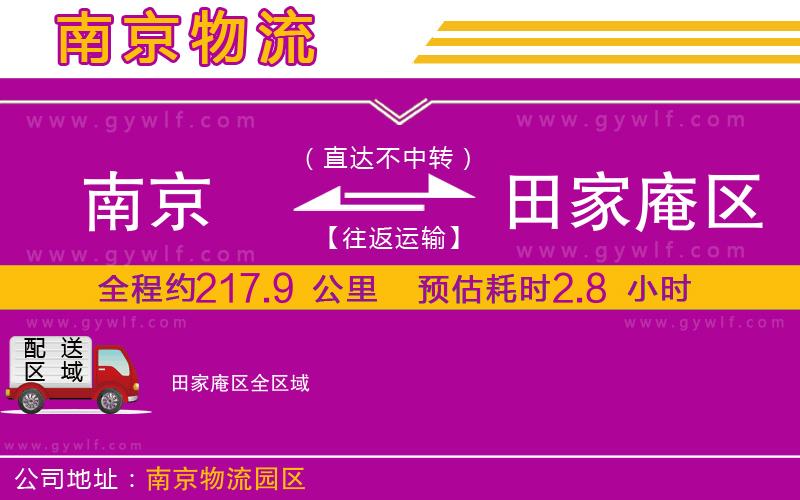 南京到田家庵區(qū)物流公司