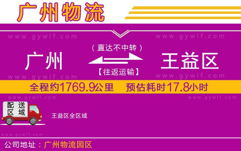 廣州到王益區(qū)物流公司