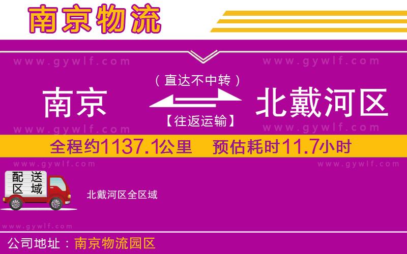 南京到北戴河區(qū)物流公司