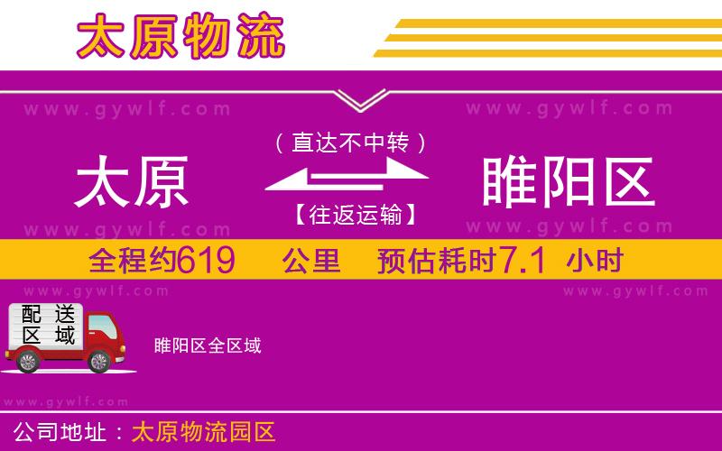 太原到睢陽(yáng)區(qū)物流公司