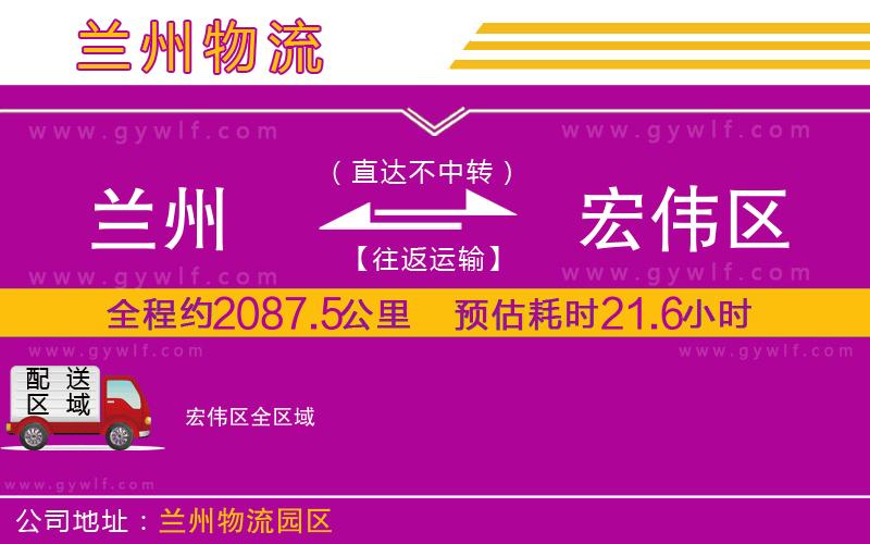 蘭州到宏偉區(qū)物流公司