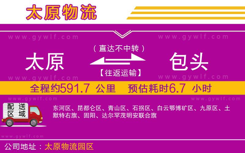 太原到包頭物流公司