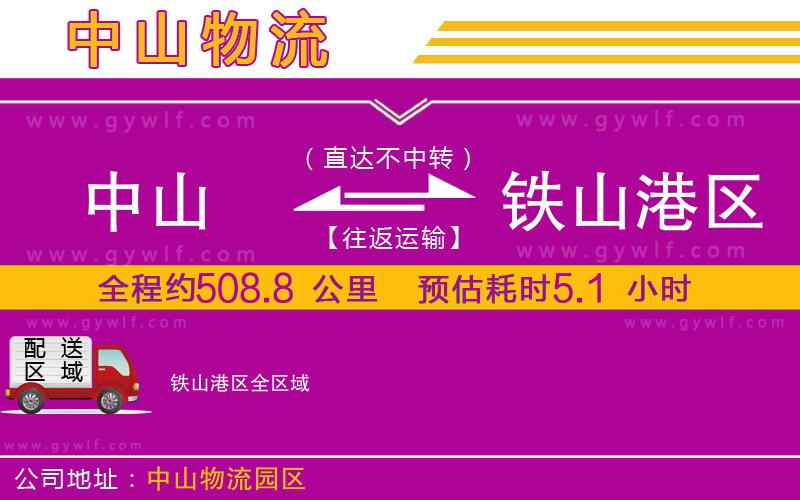 中山到鐵山港區(qū)物流公司