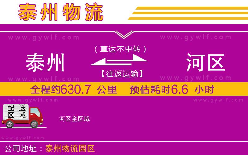 泰州到?jīng)负訁^(qū)物流公司