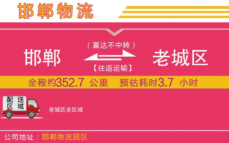 邯鄲到老城區(qū)物流公司