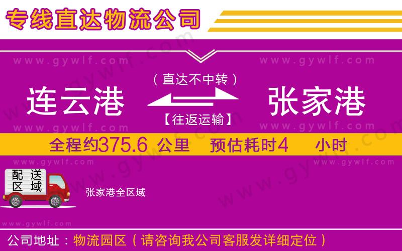 連云港到張家港物流公司