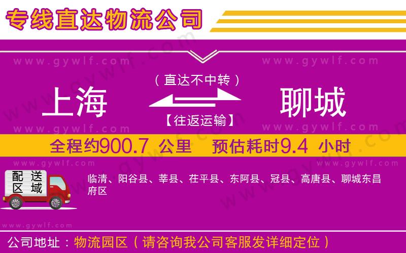 上海到聊城貨運(yùn)公司