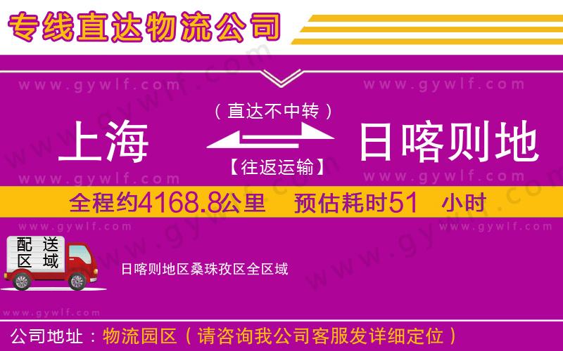 上海到日喀則地區(qū)桑珠孜區(qū)貨運(yùn)公司