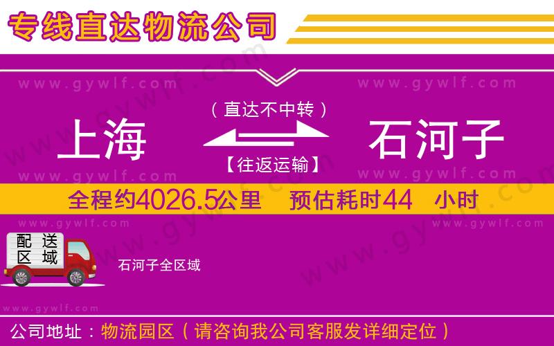 上海到石河子貨運(yùn)專線