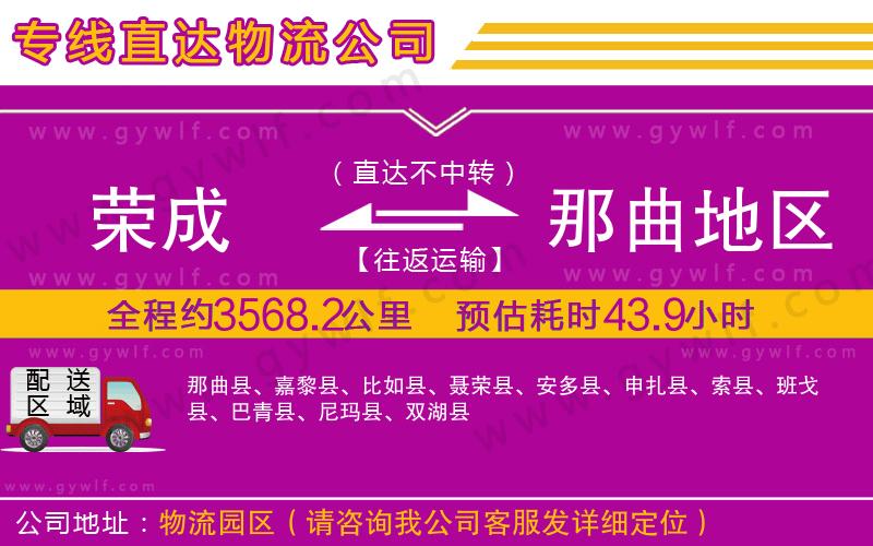 榮成到那曲地區(qū)物流公司